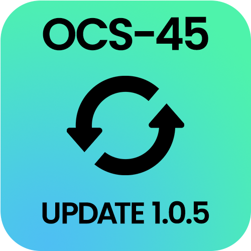 OCS-45 1.0.5 Update